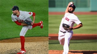 The Boston Red Sox dealt relief pitchers Brandon Workman and Heath Hembree to the Philadelphia Phillies in exchange for Nick Pivetta and Connor Seabold.