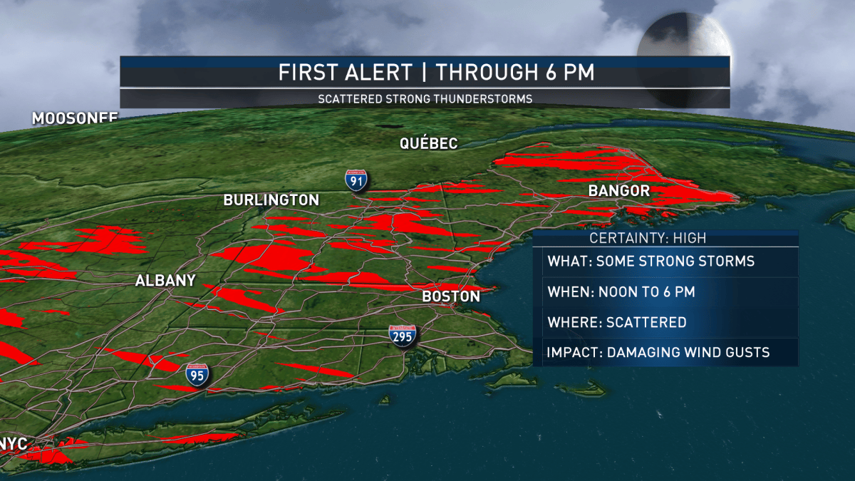 New England Braces for Potential Severe Storms Tuesday – NBC Boston