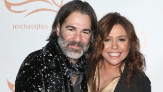 In this Nov. 16, 2019, file photo, singer John M. Cusimano and TV personality Rachael Ray attend the 2019 A Funny Thing Happened On The Way To Cure Parkinson's at the Hilton New York in New York City.