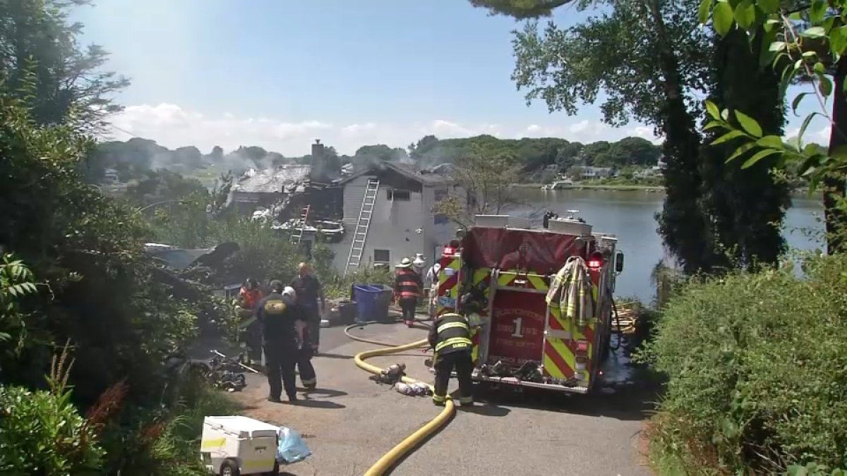 Gloucester House Fire Kills 2 Dogs, Injures Firefighter – NBC Boston