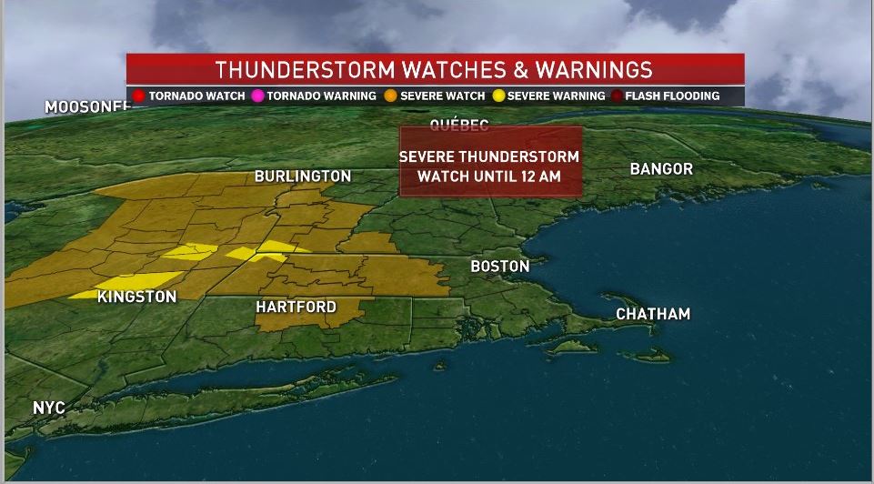 Severe Thunderstorm Warnings Expire After Storms Move Through New ...