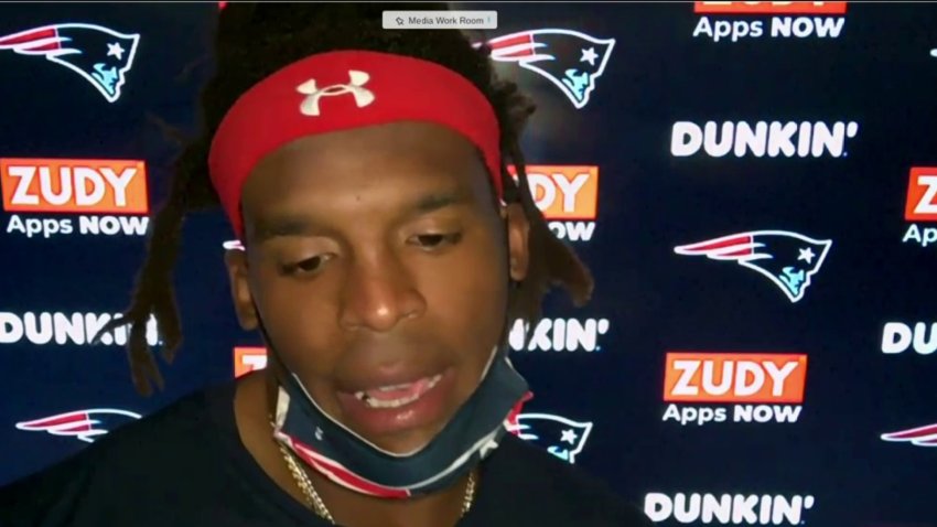 Cam Newton Talks 1st Road Game as a Patriot, COVID Protocols