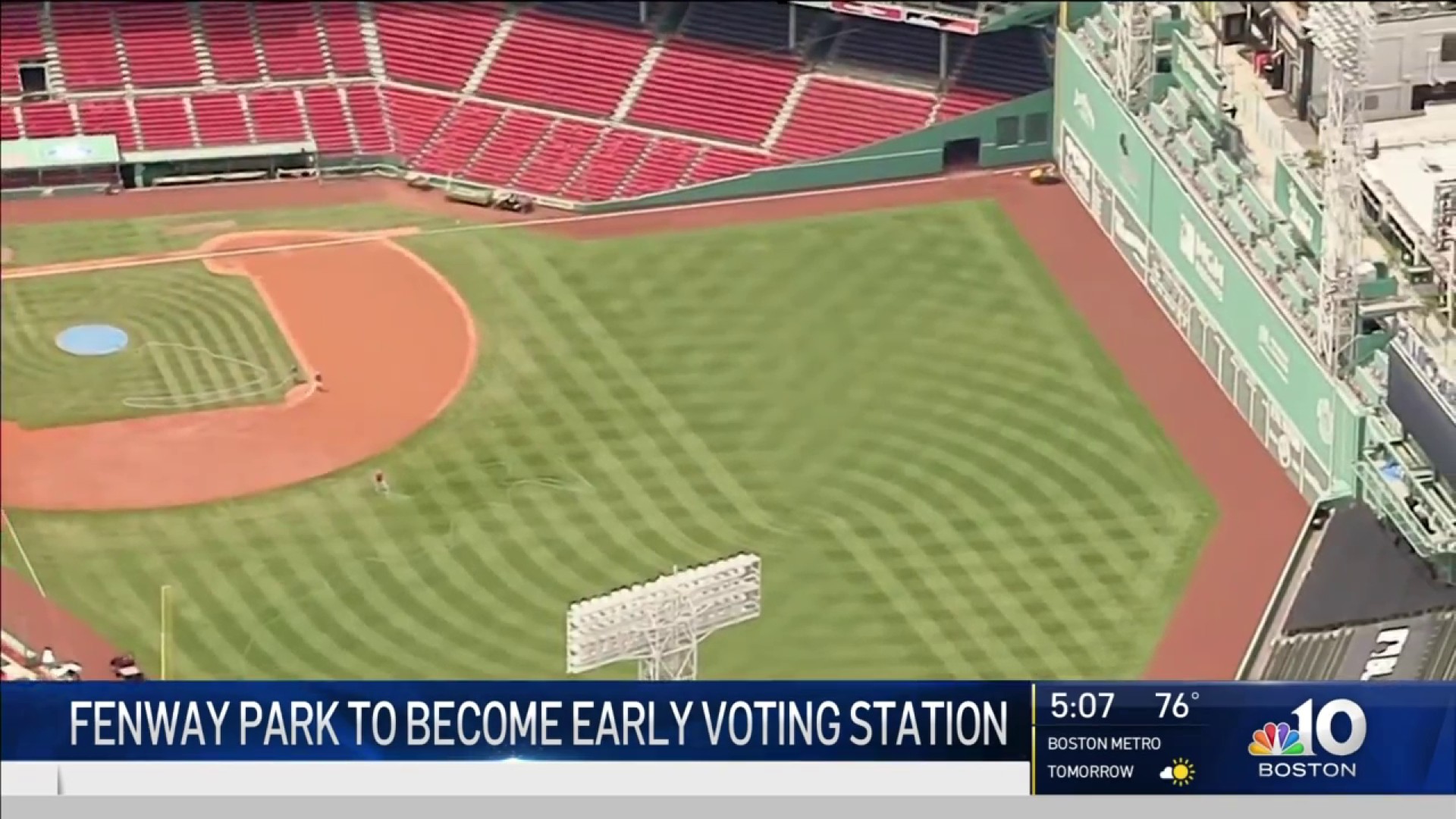 Fenway Park expected to be approved as an early-voting site - The