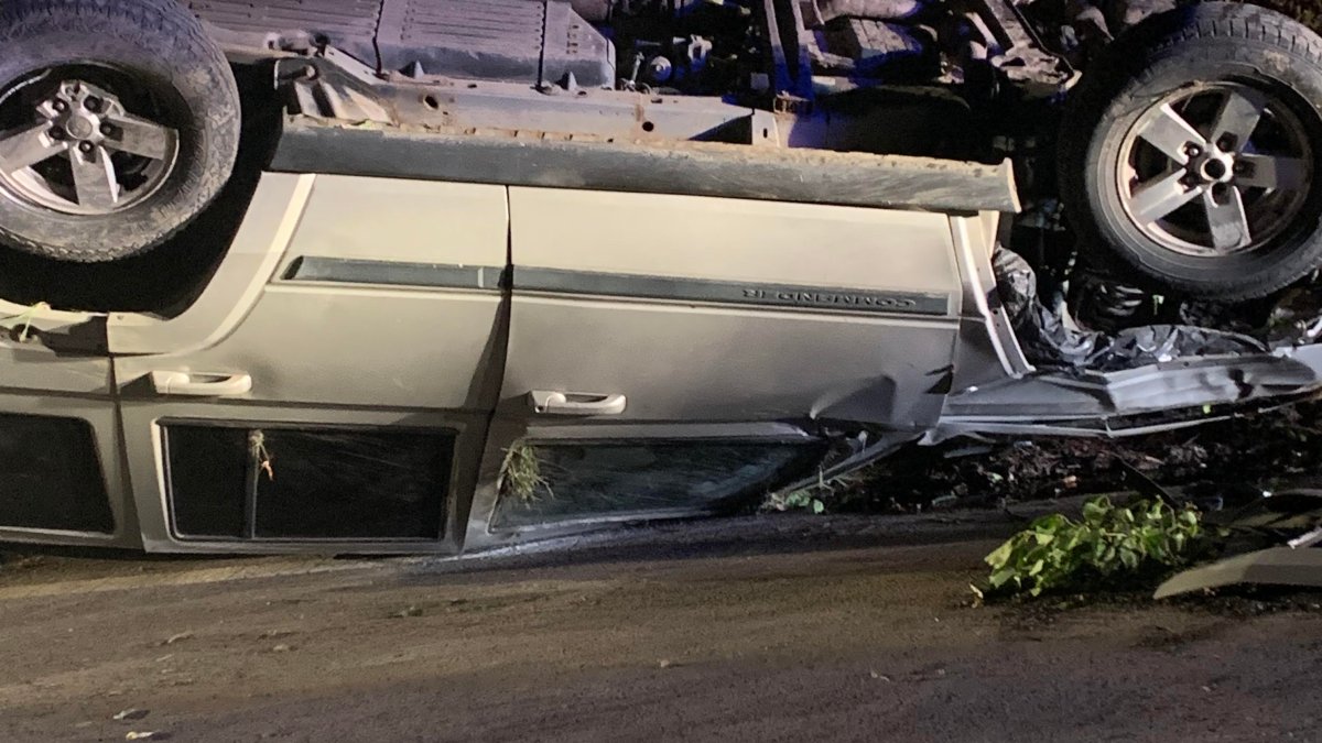 Teen Injured in Dudley Rollover Crash NBC Boston