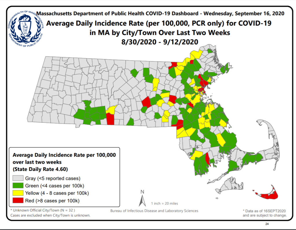Massachusetts Coronavirus Risk Map Cases By Town Nbc Boston Massachusetts Coronavirus Risk Map Cases By Town Nbc Boston