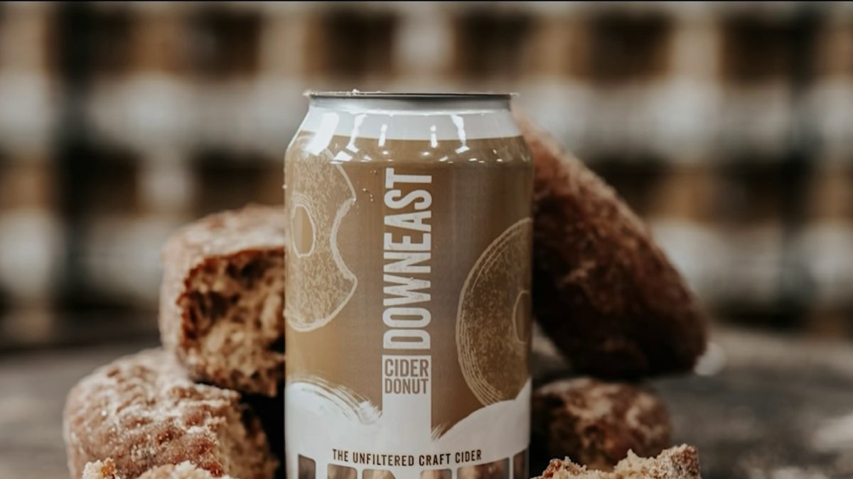 Cider Donut in a Can NBC Boston