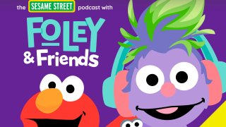 This image released by Audible shows cover art for "The Sesame Street Podcast with Foley & Friends."