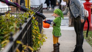 Halloween Celebrated In New York City Amid Coronavirus Pandemic