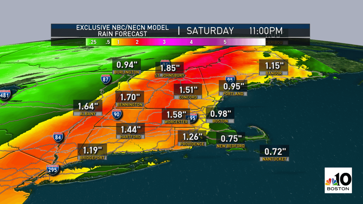 Warm Temperatures Take Hold Across New England – NBC Boston