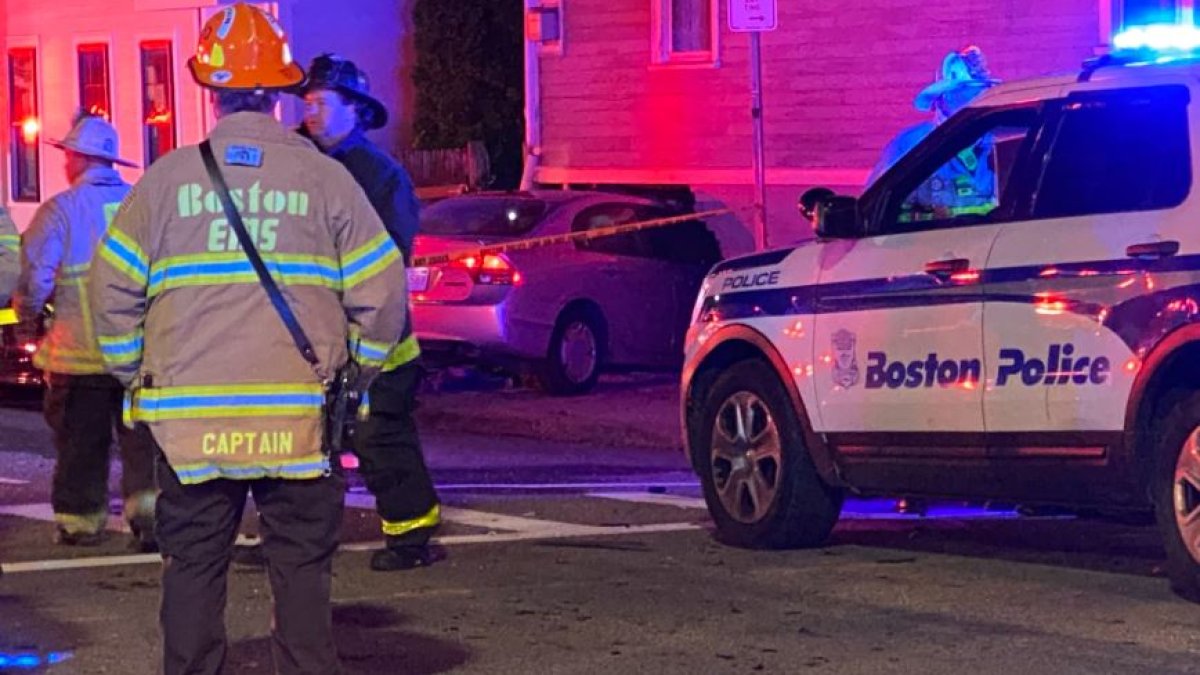 Car Crashes Into South Boston Building, 17 Residents Displaced NBC Boston