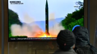 North Korean missile test