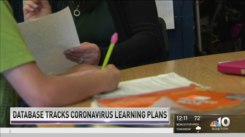 New Database Tracks Coronavirus Learning Plans in Mass.