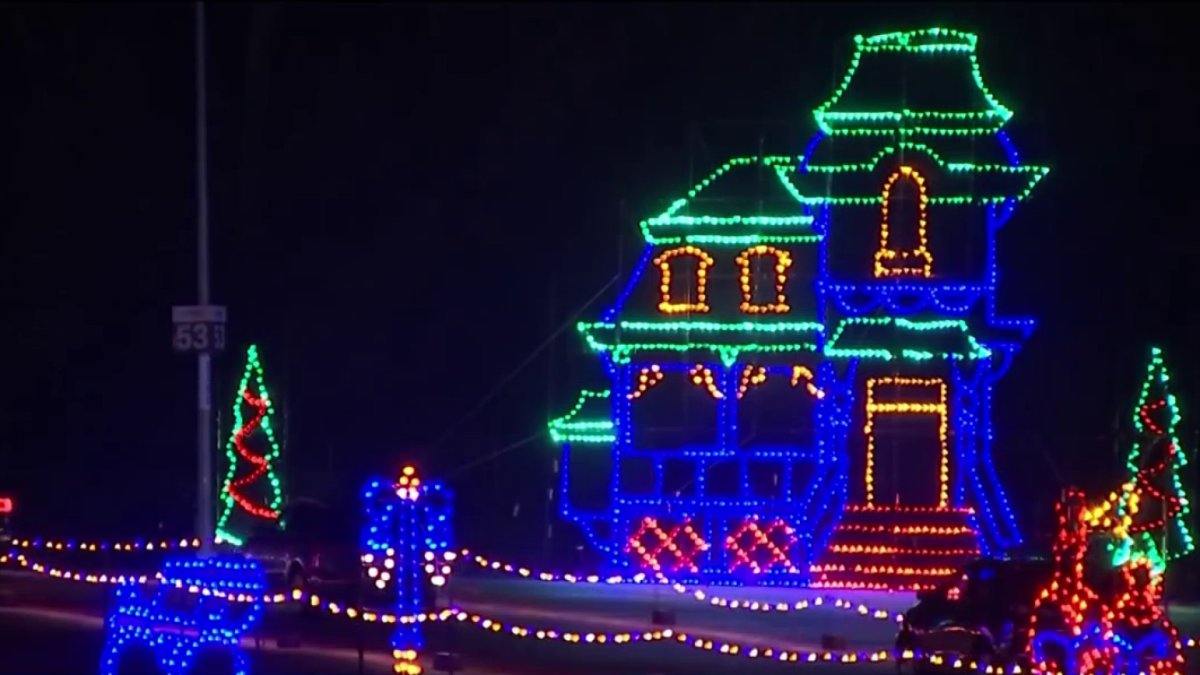Gillette Stadium Hosts ‘Magic of Lights’ DriveThru Spectacle NBC Boston