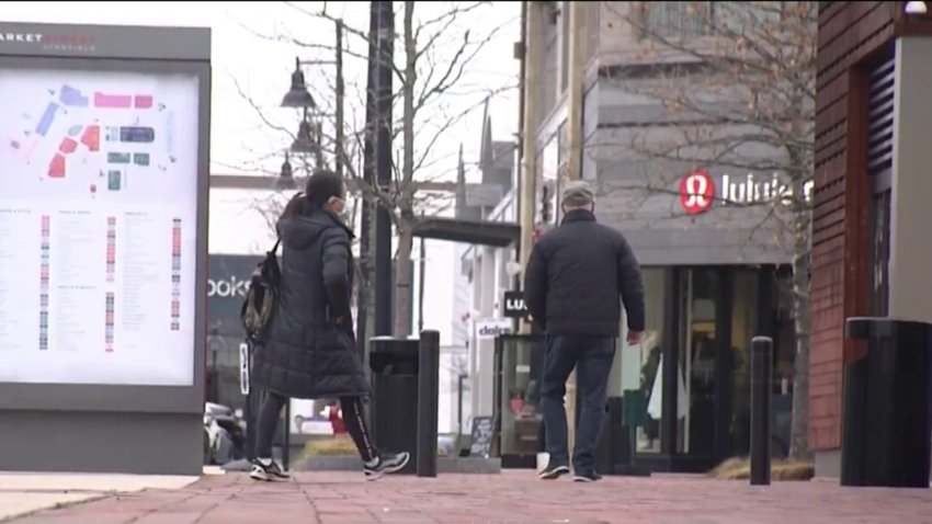 Smaller Crowds for Black Friday Shopping in Mass.