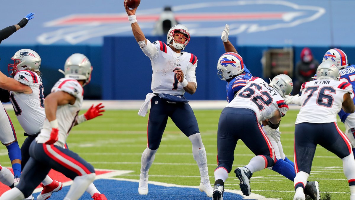 Bills beat Patriots 24-21 on Newton's late fumble