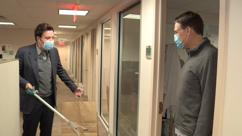 ‘Tonight': Jimmy Fallon Surprises MSNBC's Steve Kornacki