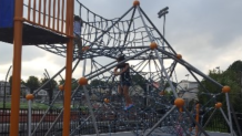 The playground at Hill Park