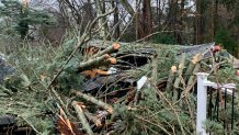 The Westborough Fire Department is warning residents to expect intermittent power outages and downed trees during Monday's storm.