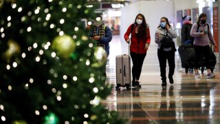 Holiday Travelers at Ronald Reagan Washington National Airport