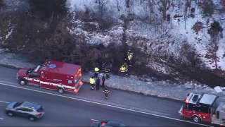 Randolph crash scene 12232020