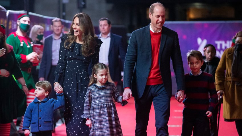 Kate Middleton And Prince William S Kids Charlotte George And Louis Make Red Carpet Debut Nbc Boston Kate Middleton And Prince William S Kids Charlotte George And Louis Make Red Carpet Debut Nbc Boston
