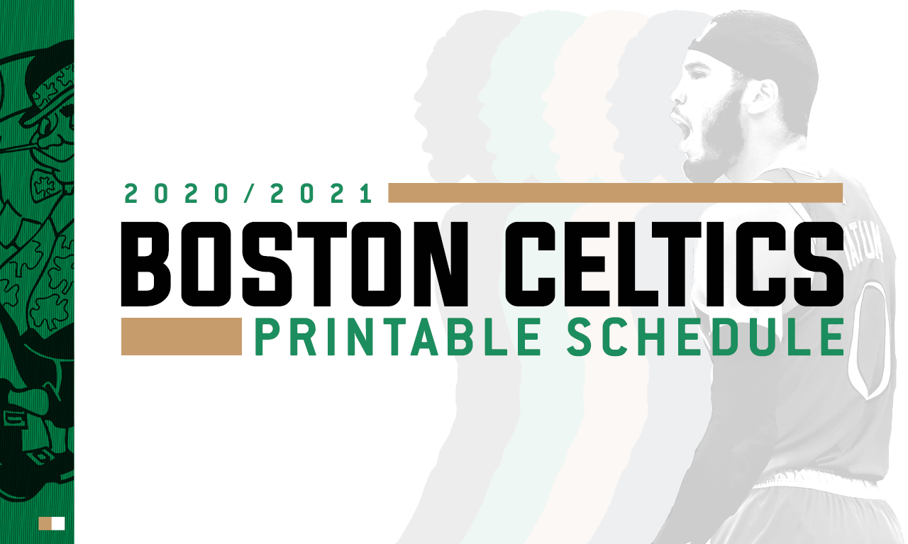 Boston Celtics Schedule NBC Boston   Celtics Printable Dl 