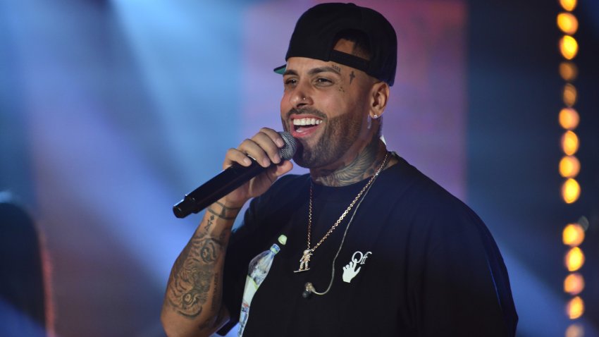 Nicky Jam performs onstage during  Bardot Livestream Concert, at Bardot on December 4, 2020 in Miami, Florida. The concert was streamed worldwide exclusively on the “GlobalStreamNow” App. 