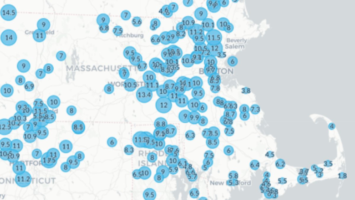 Snowfall Totals How Much Snow Did We Get in Massachusetts, Connecticut