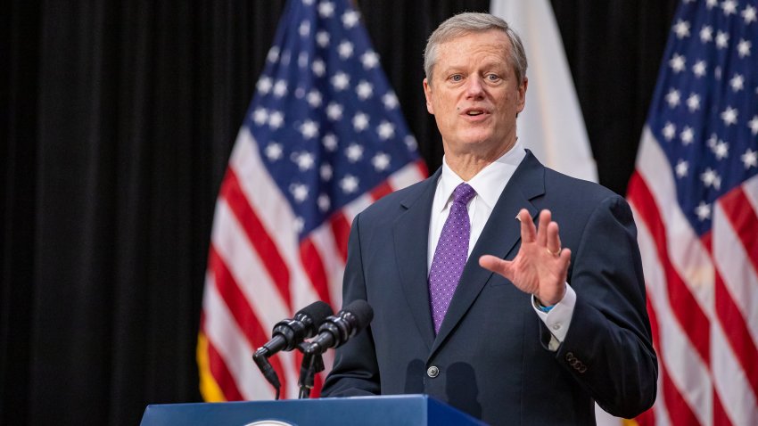 Massachusetts Gov. Charlie Baker.