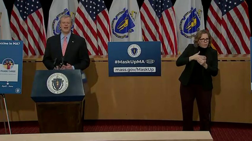 Baker Announces New Public Vaccine Sites and Distribution Timeline in Mass.