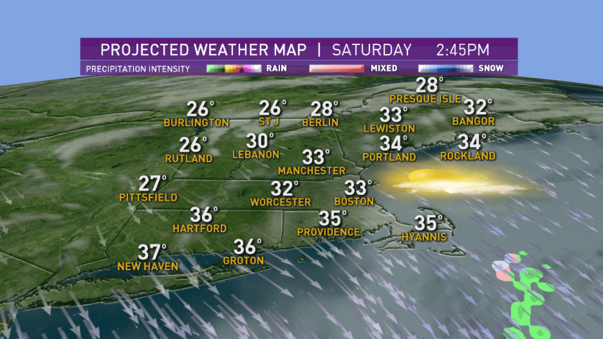 Quiet Weather Pattern in Effect in New England – NBC Boston