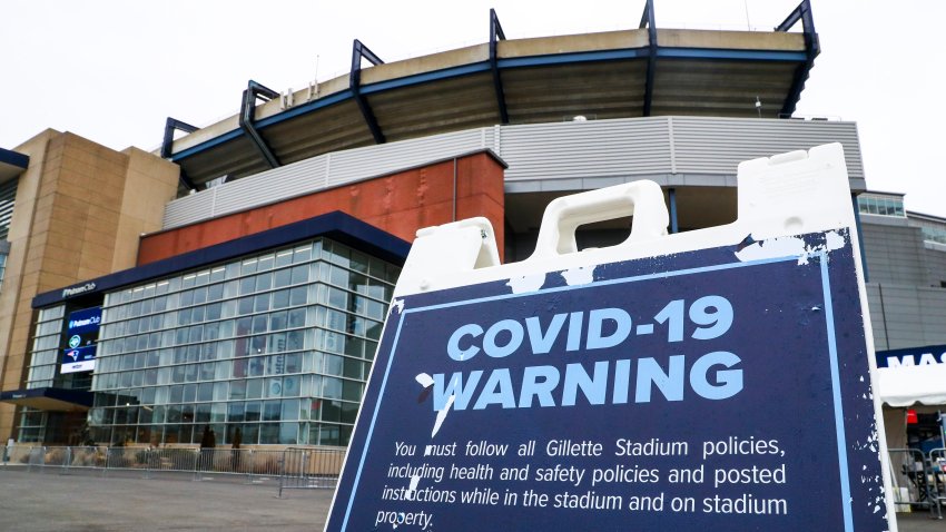 First Mass Vaccination Site to Open at Gillette Stadium