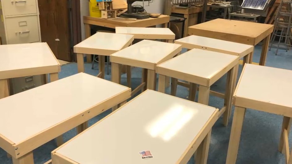 More Than Furniture Some Districts Providing School Desks for Remote