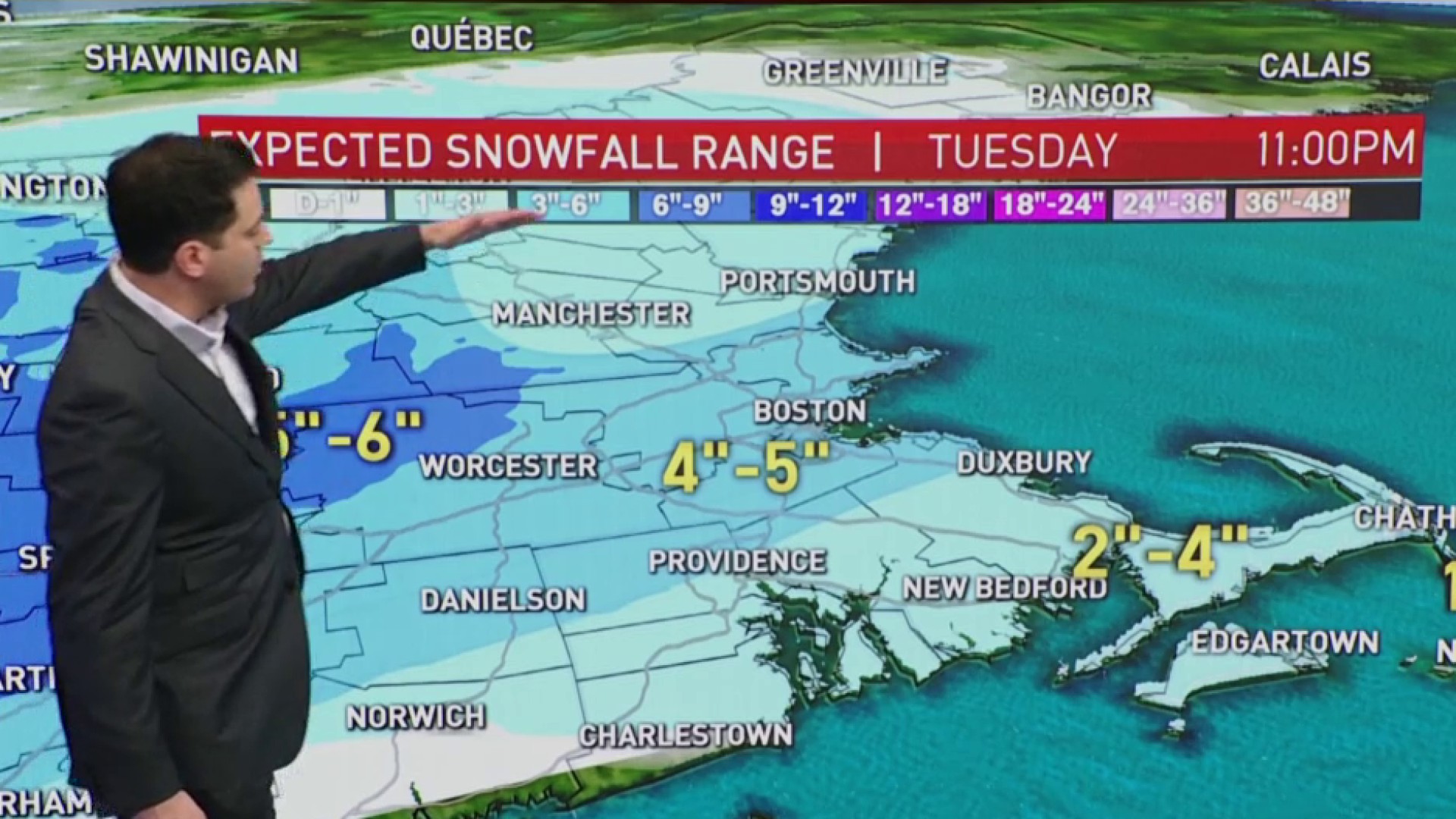 Weather Forecast: Early Flurries To Steady Snow Tuesday – NBC Boston