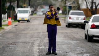 Virus Outbreak Mardi Gras