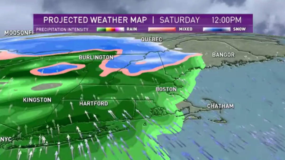Snow Showers Return This Weekend – NBC Boston