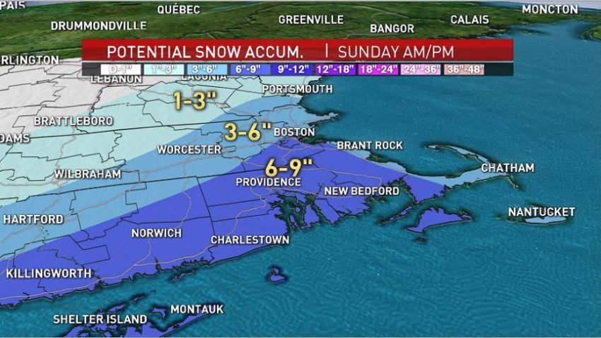 pic Boston Snow Map how the snowstorm hitting new england ties into the super bowl and tampa