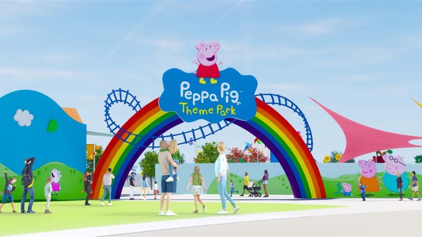 The Peppa Pig-themed theme park will open at Legoland Florida in 2022.