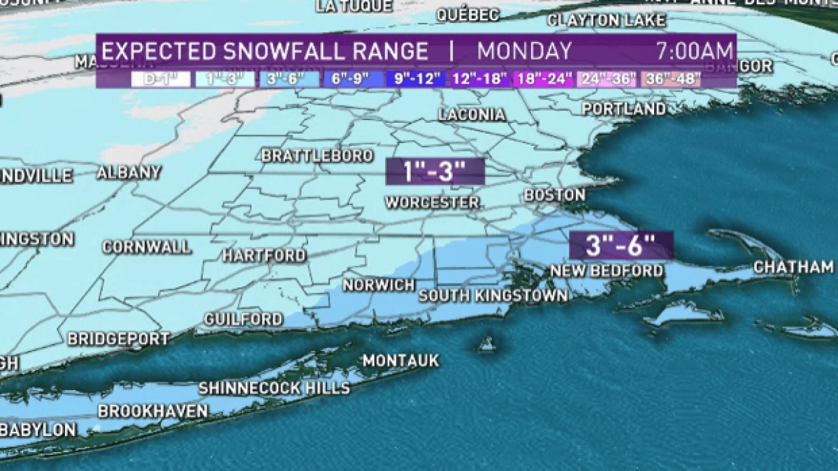 Snow Expected in Mass., New England Super Bowl Sunday – NBC Boston