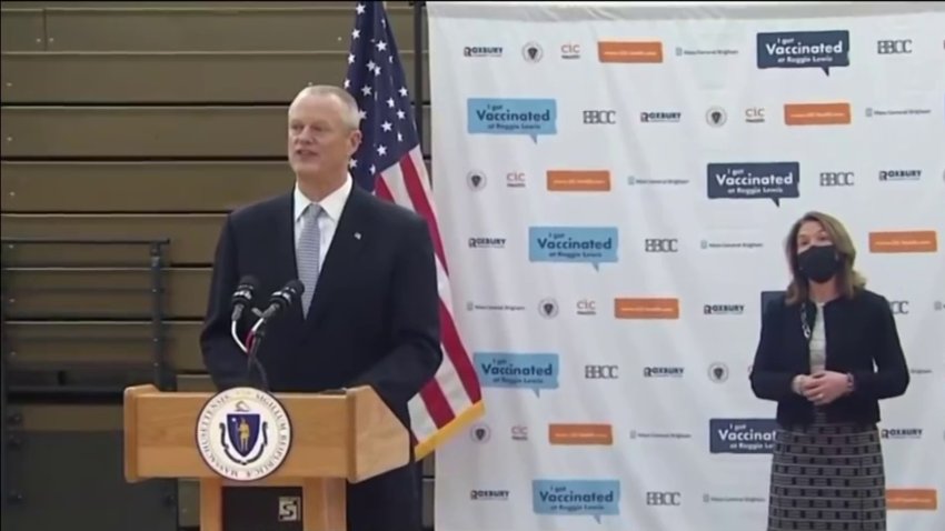 Baker Says Mass. Teachers Taking Vaccines Away From State's Most Vulnerable Residents
