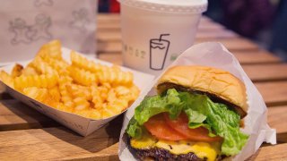 Shake Shack file photo (Photo Illustration by Scott Olson/Getty Images)