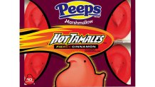 Peeps Hot Tamales Fierce Cinnamon Flavored Marshmallow Chicks