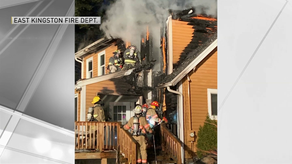 Kingston Fire Crews Battle Blaze at Home of Fire Chief – NBC Boston