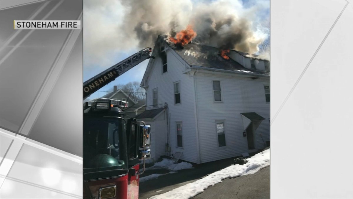 Stoneham Fire Destroys Hersham Street Home, Injures Firefighter NBC