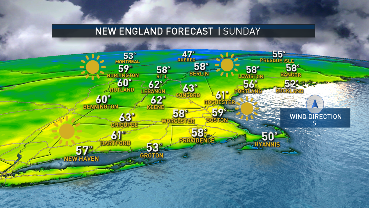 Here’s When Temperatures Could Reach 60 Degrees in New England – NBC Boston