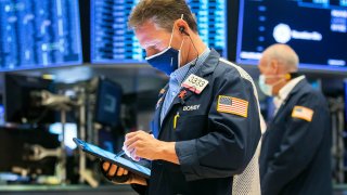 Traders on the New York Stock Exchange
