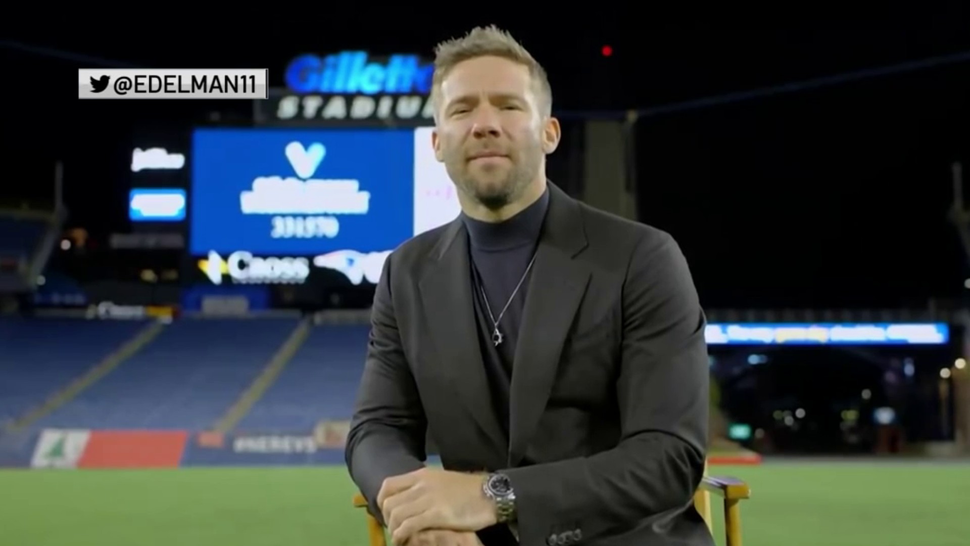 The Recorder - Julian Edelman says return to Gillette Stadium will 'hit my  soul