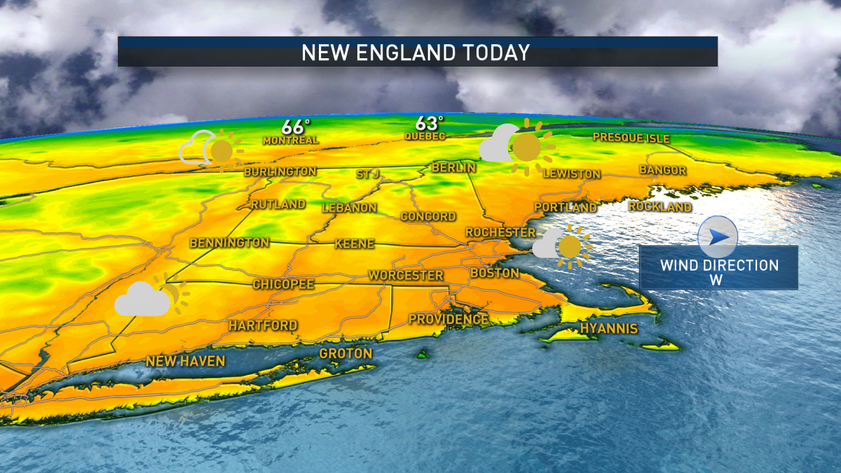 Sunny Saturday Ahead of Damp, Rainy Sunday – NBC Boston