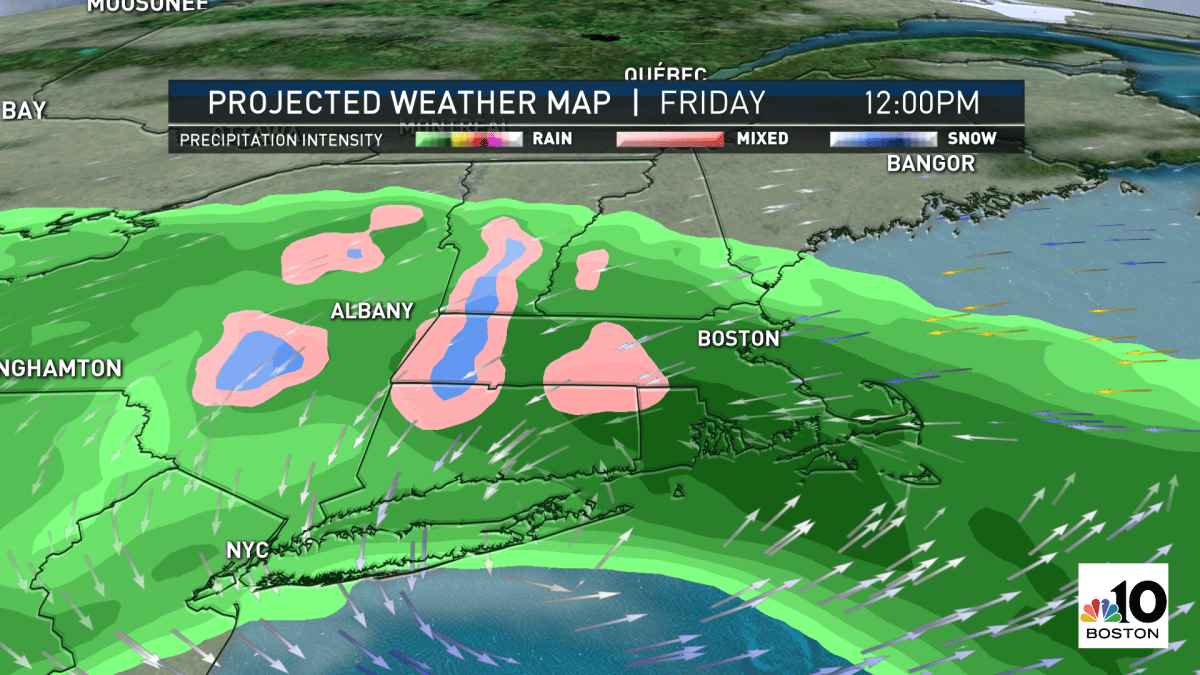 After 70 Degree Saturday, New England Could See Snow Later This Week ...