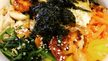 Seafood Bibimbap at Sizzling Kitchen